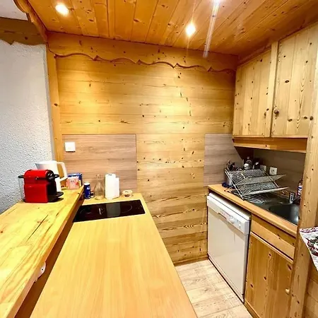Superb Terrace In Montchavin *
